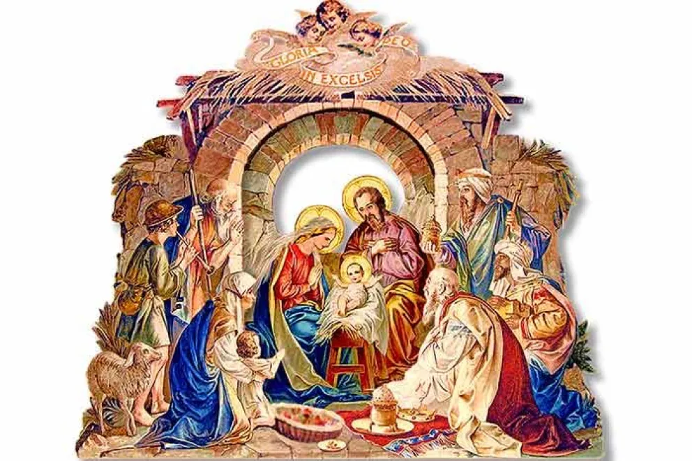 La representación del nacimiento de Cristo es una tradición de la Iglesia que tiene más de ocho siglo de historia. Comenzó con el Belén de San Francisco de Asís en 1223, situado en Greccio (Italia).