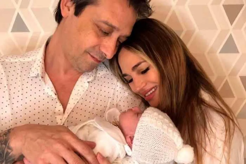Belén Francese presentó a su hijio