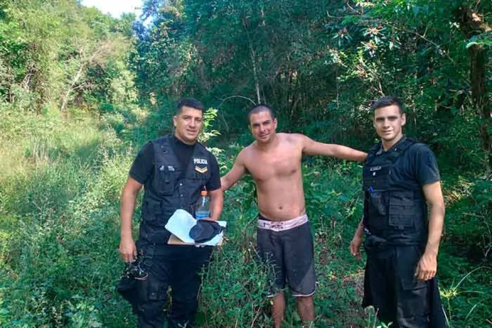 Ayer, tras una búsqueda realizada por los efectivos de la Comisaría 1.ª encontraron a Gustavo Iván Eichner, de 33 años, quien se había perdido en las aguas del río Piray desde el sábado por la tarde