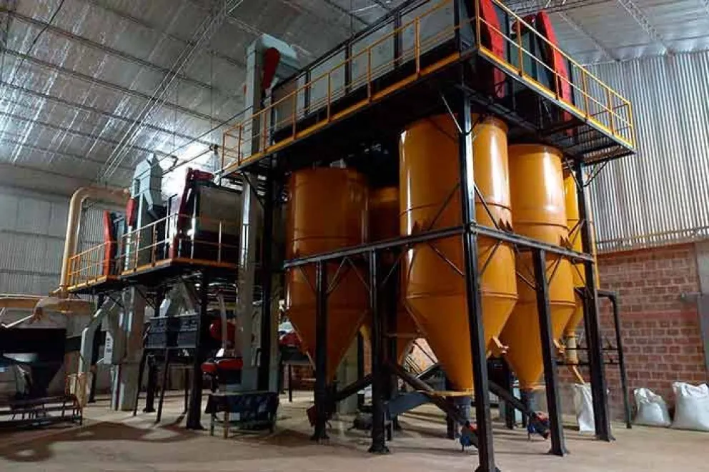 La Cooperativa de Productores Yerbateros de esta localidad lleva adelante las obras del nuevo molino de yerba mate, una flamante infraestructura que permitirá incorporar la capacidad de producción y mejorar el proceso tecnológico para aumentar la participación en el mercado de la yerba mate empaque