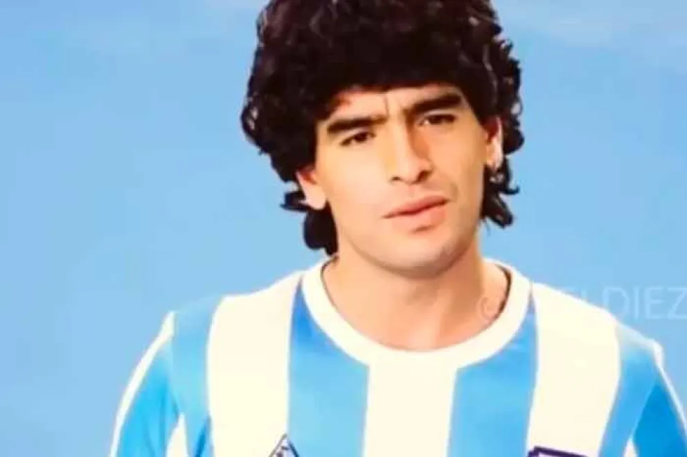 Un avatar realizado mediante inteligencia artificial (IA) fue creado por la agencia Genosha y presentado en la inauguración del “Tango D10S”, el avión en homenaje a Maradona que viajará a Qatar a fin de año