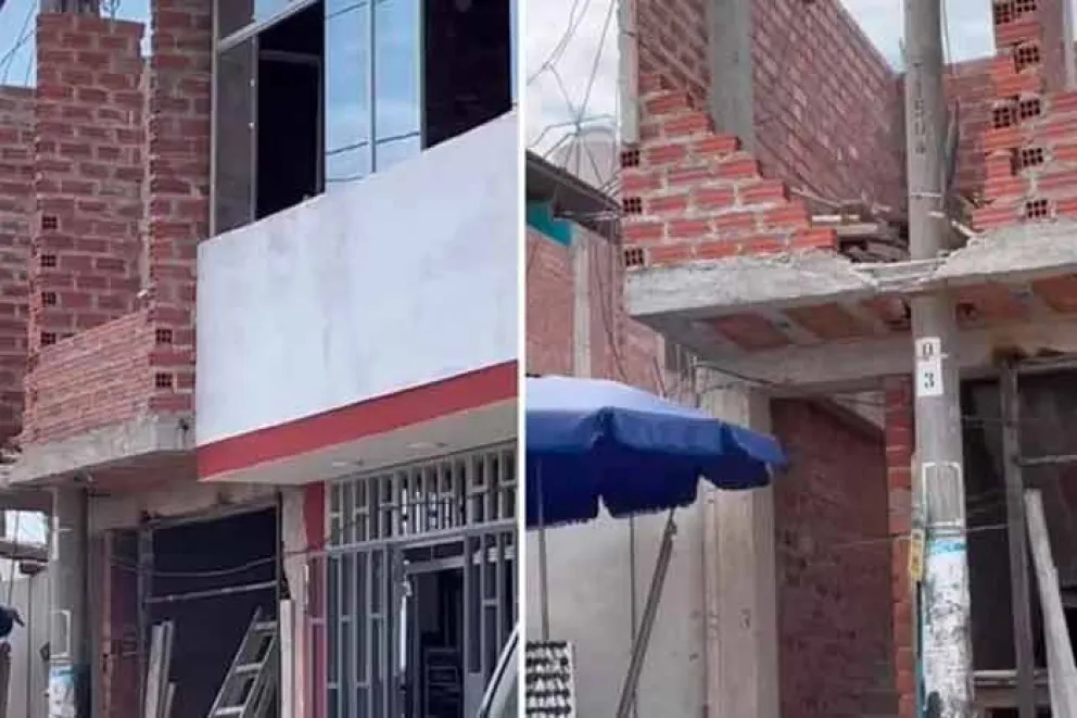 El Poste fuera de planos?