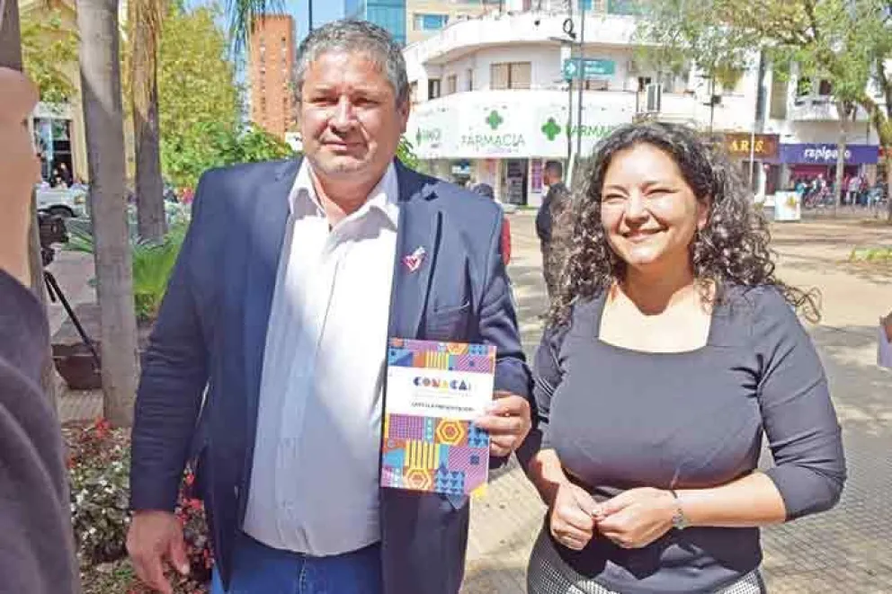 Luis Aguilar y Laura Montenegro