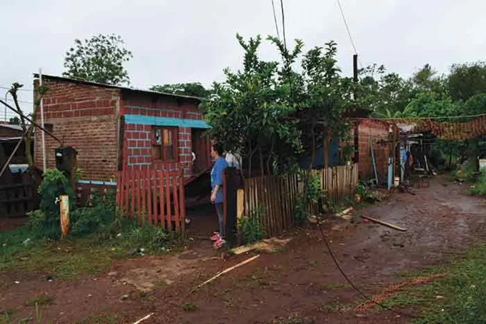 Varios vecinos afectados