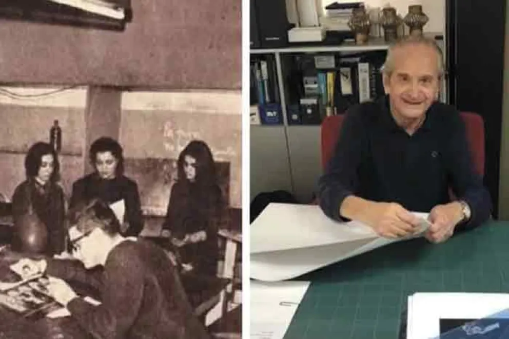 Pura pasión: tiene 83 años y es diseñador gráfico, la historia de Roberto que conmovió a las redes sociales