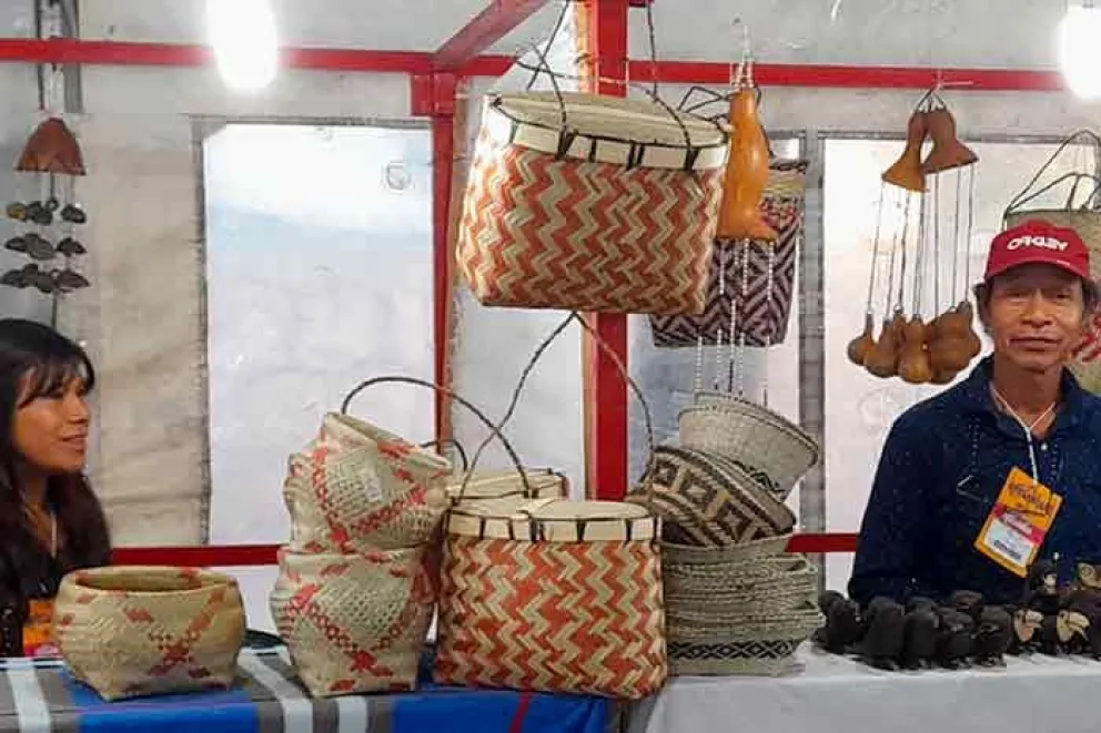 En la Fiesta Nacional de la Artesanía en Colón