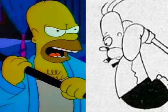 Homero Simpson podría ser un plagio de un cómic sueco de hace un siglo ...