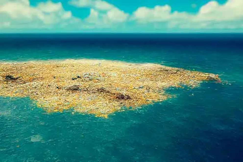 Qué es la “isla de plástico” del océano Pacífico, considerada un continente por su gran tamaño