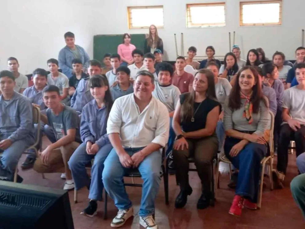 Estuvo en el lugar  Héctor Llera y Paula Franco 