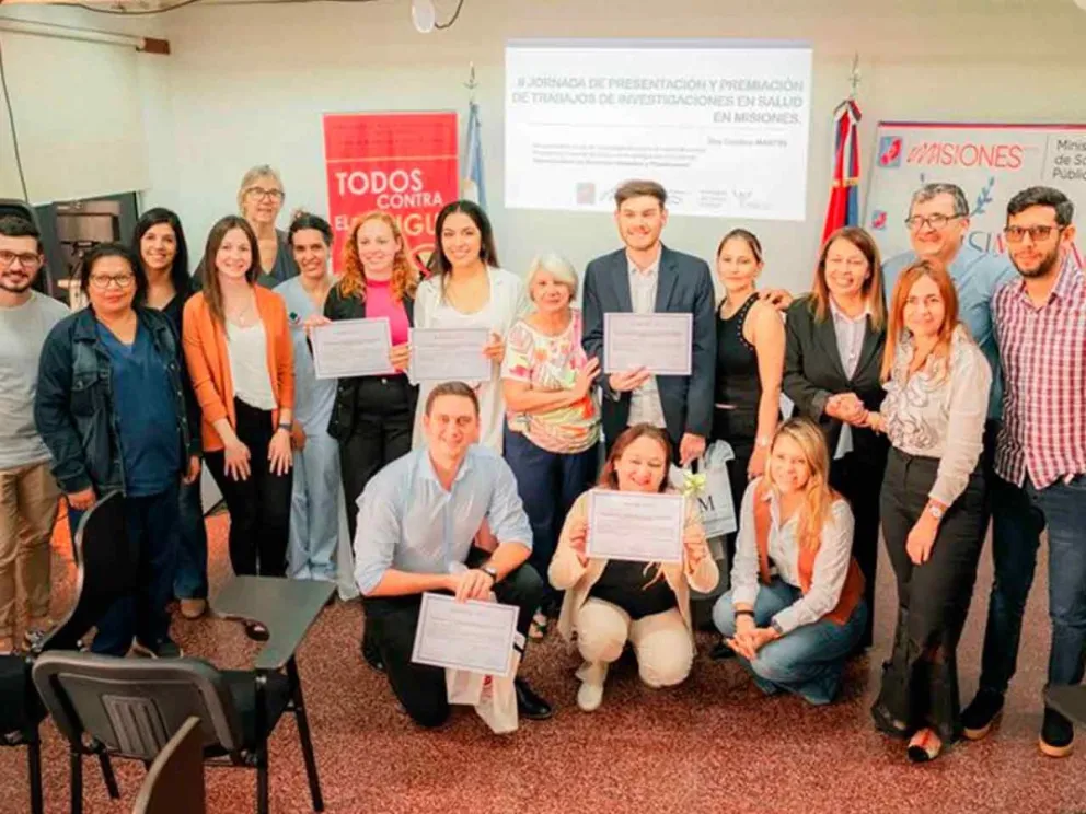 Momento de la premiación