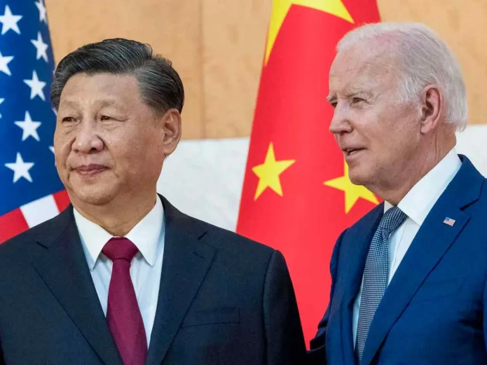 Xi Jinping y Joe Biden