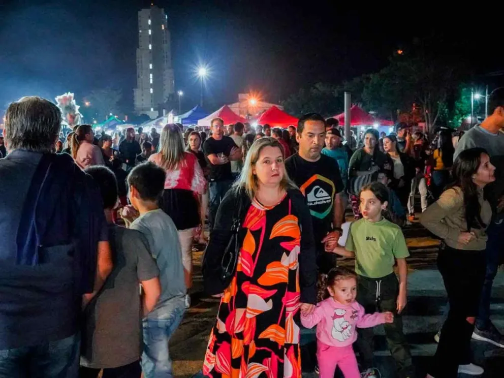 Importante concentración de vecinos en la celebración 