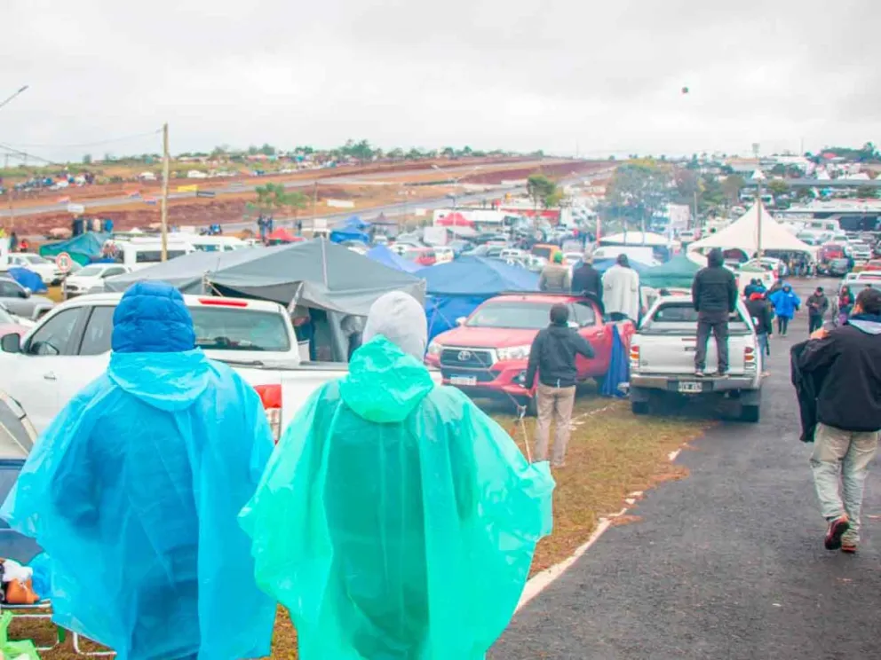 Familias y amigos se dieron cita para seguir la apasionante definición del deporte motor