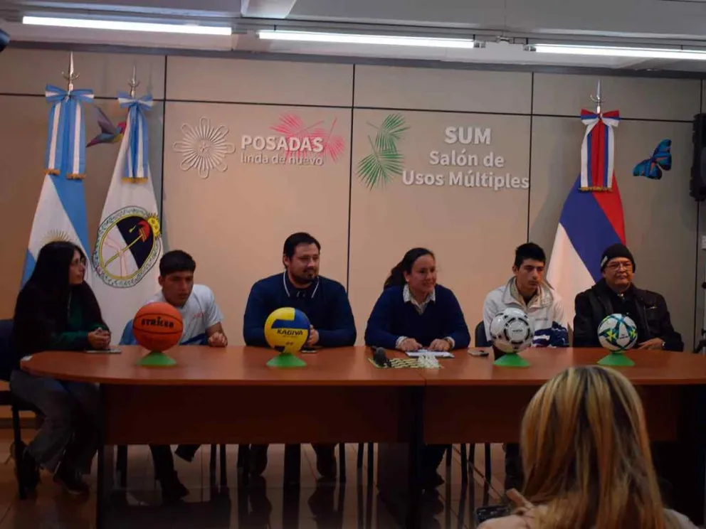 Acto de lanzamiento en la Municipalidad de Posadas