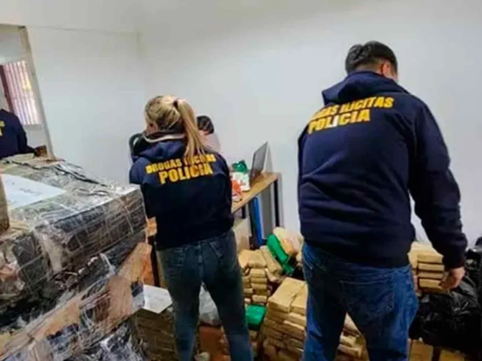 Millonario cargamento