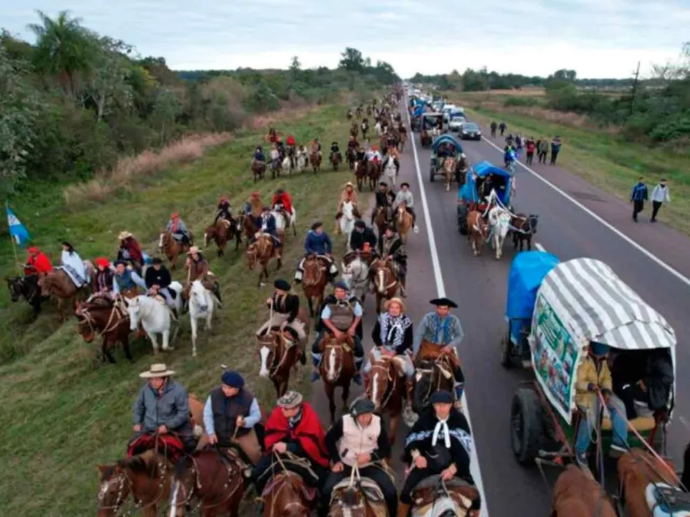 Gran manifestación de fe