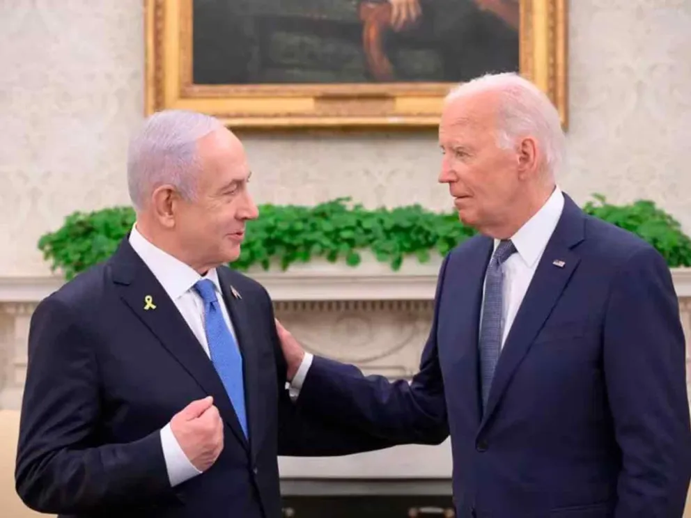 Netanyahu y Biden