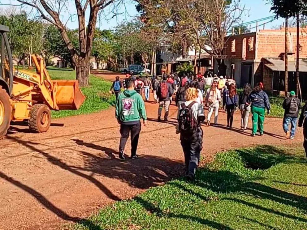 Operativo integral en el barrio Jardín: realizaron tareas de ...