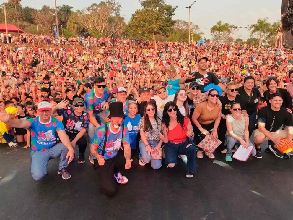 Llevaron alegría a más de cinco mil personas 