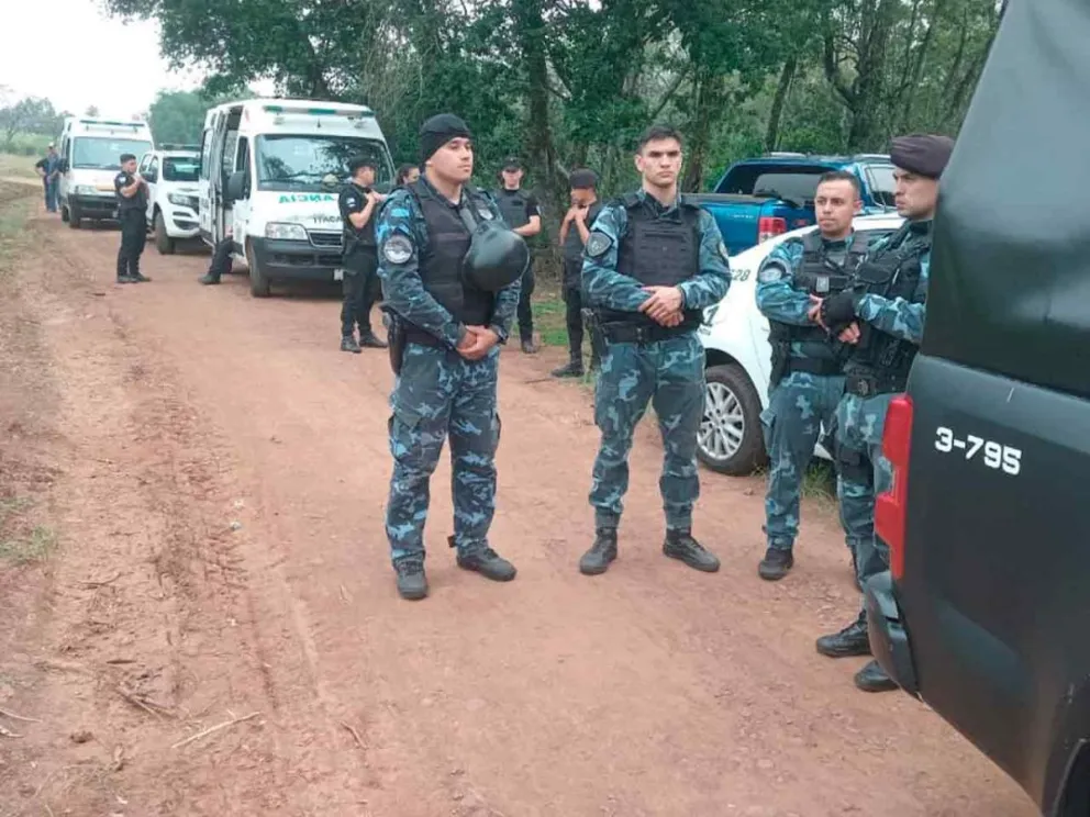 Un efectivo resultó herido