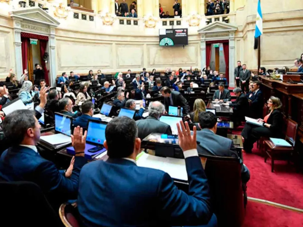 El texto aprobado aumenta las jubilaciones un 8,1%