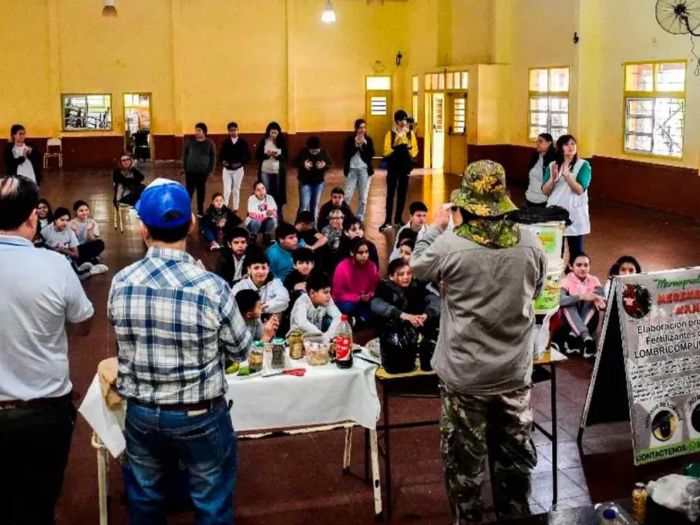 Aprendieron sobre sostenibilidad y bienestar 