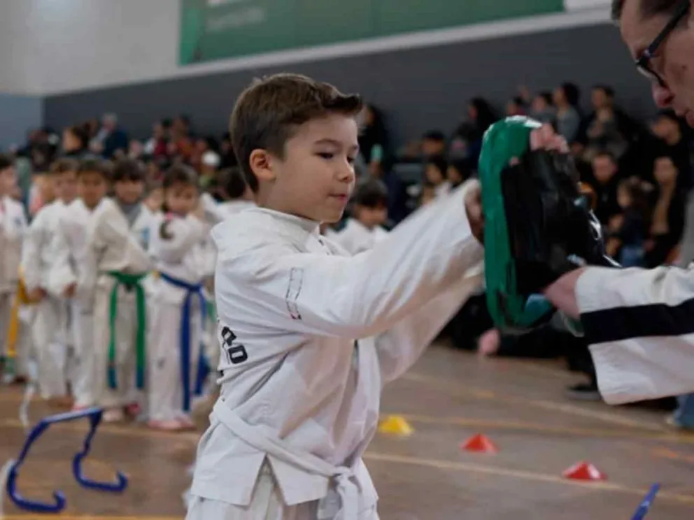 El evento incluyó exhibiciones de técnicas