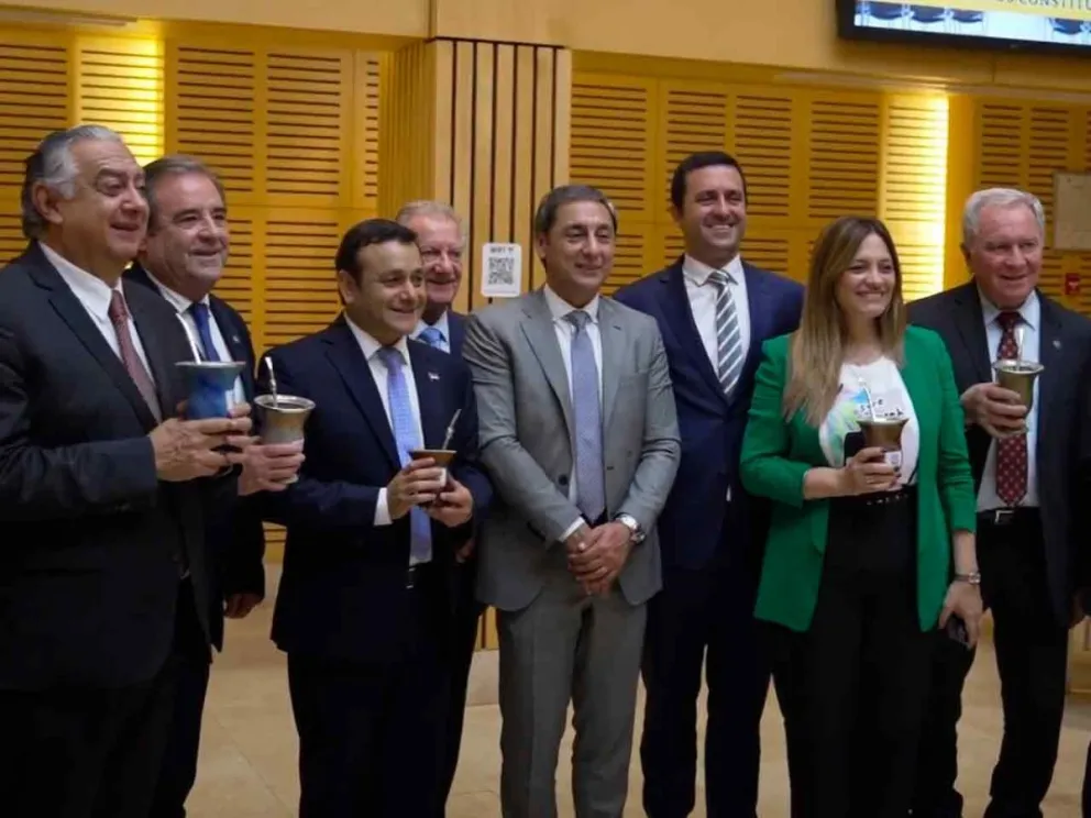 Herrera Ahuad recibió a parlamentarios del Norte Grande 