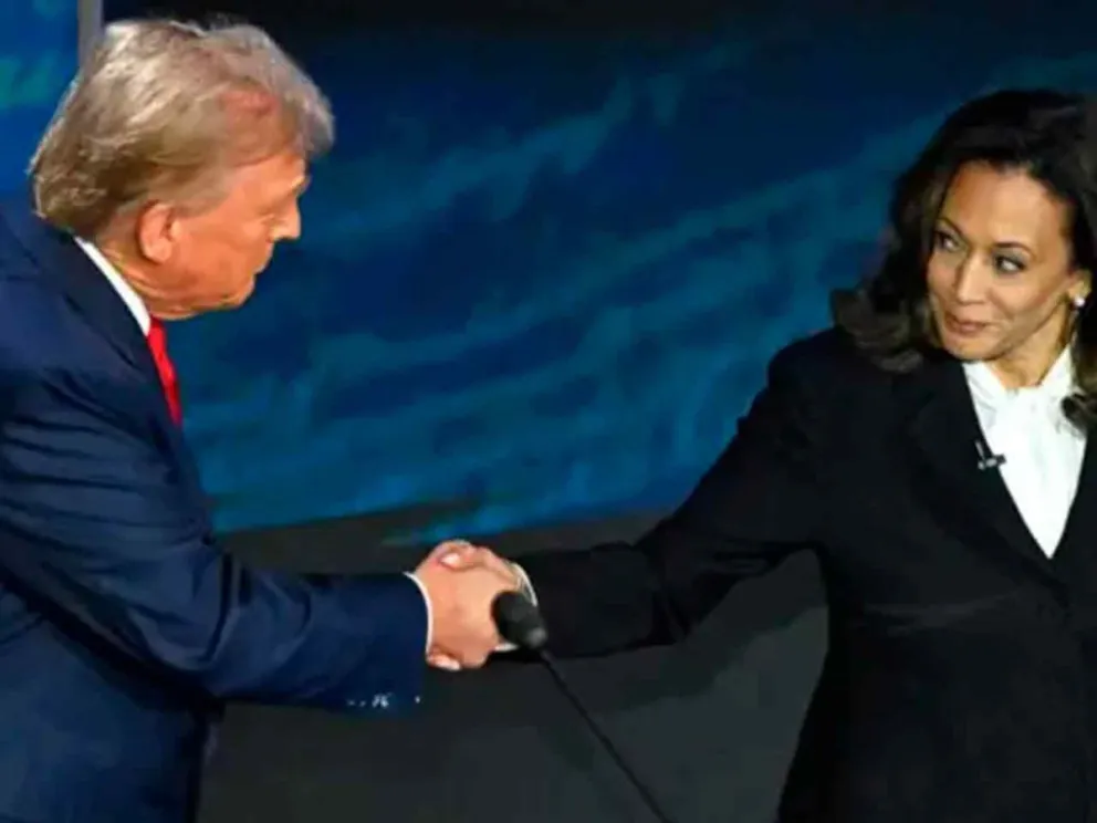 Donald Trump y Kamala Harris