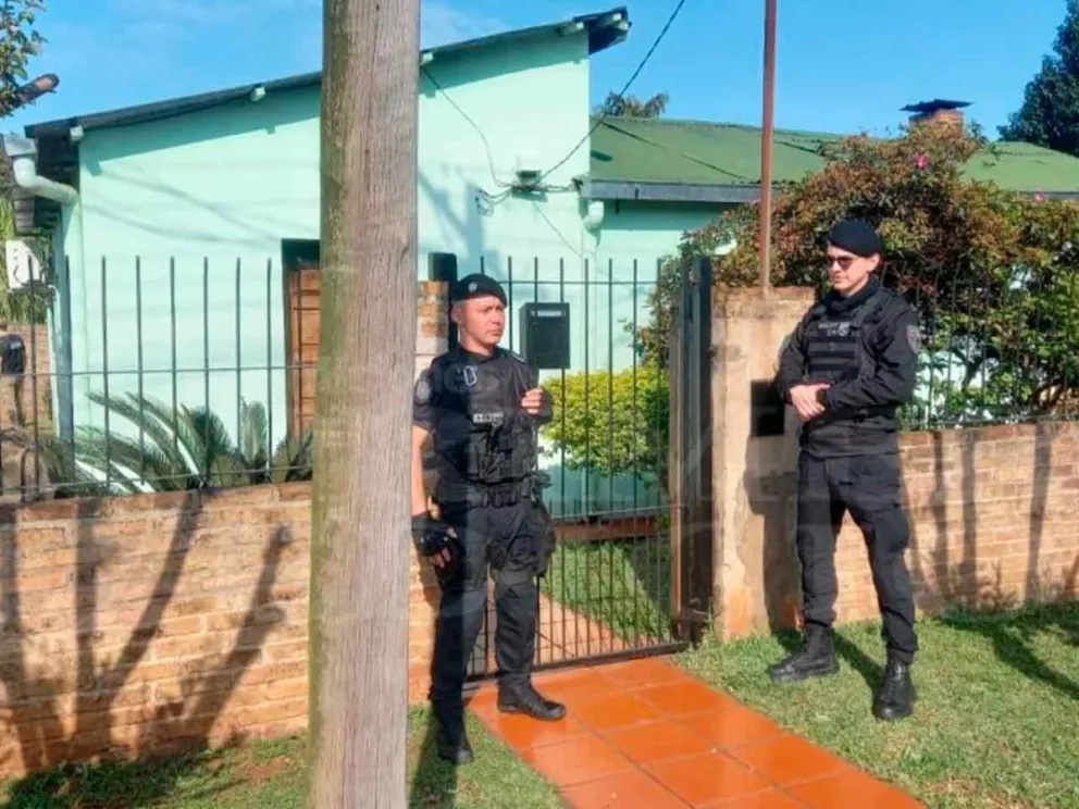 El operativo duró casi dos horas