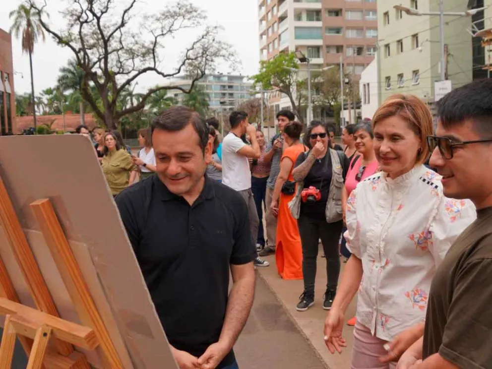 Oscar Herrera Ahuad acompañó la apertura