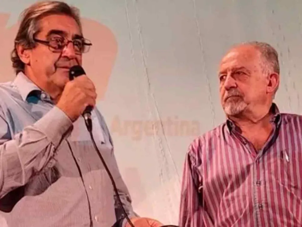 Hugo Godoy y Hugo Yasky