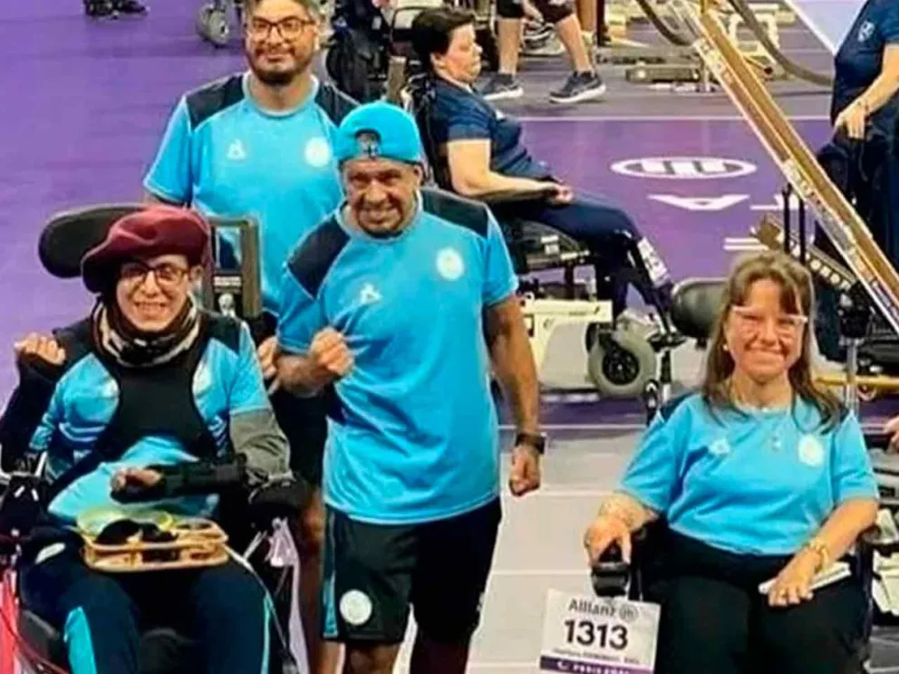 Destacada actuación de la delegación albiceleste