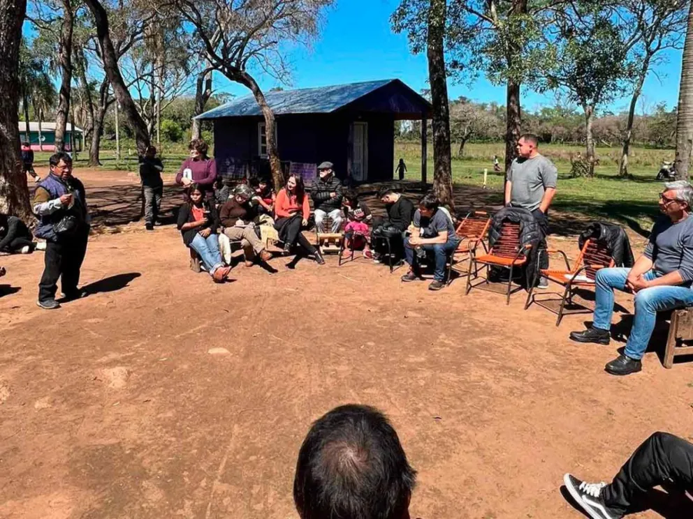 Visitaron distintas aldeas