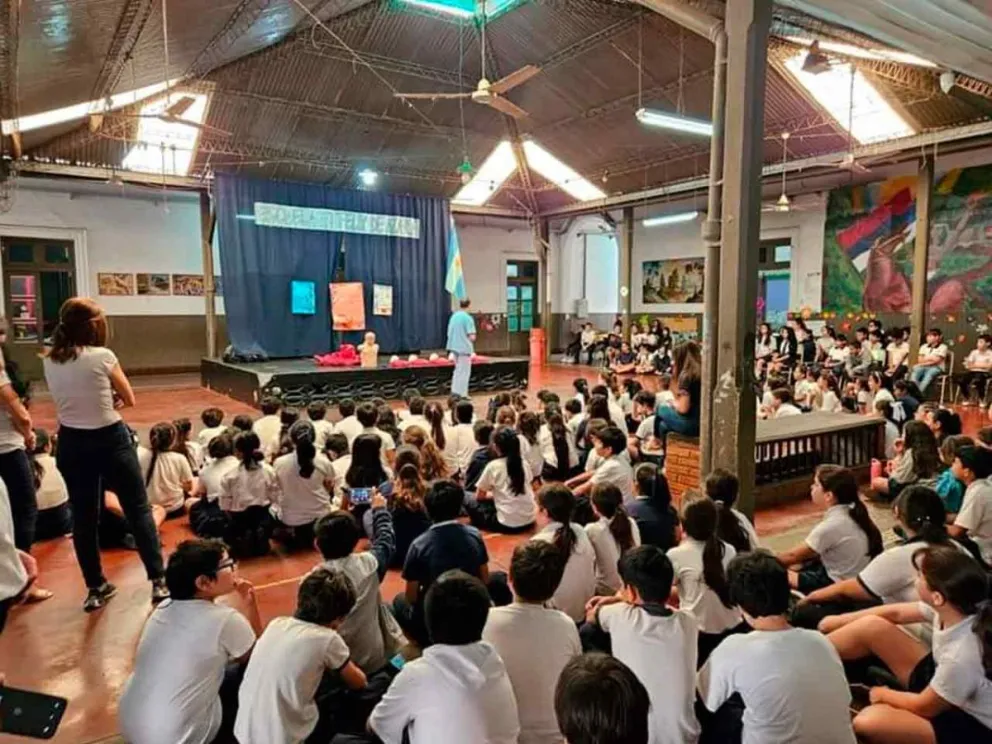 A cargo de profesionales