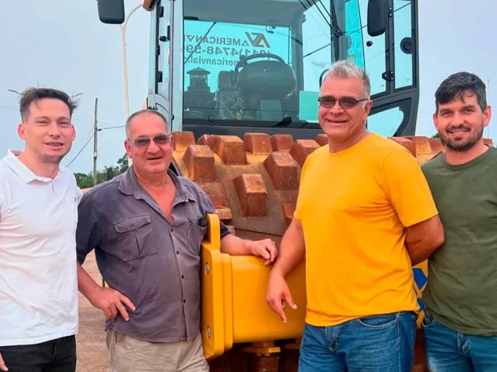 Presentación del nuevo rodillo compactador 