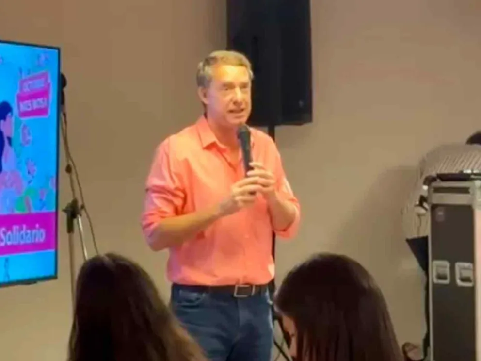 Lisandro Benmaor acompañó el evento