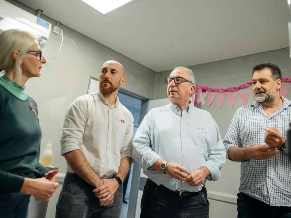 Passalacqua visitó el Hospital SAMIC de Oberá