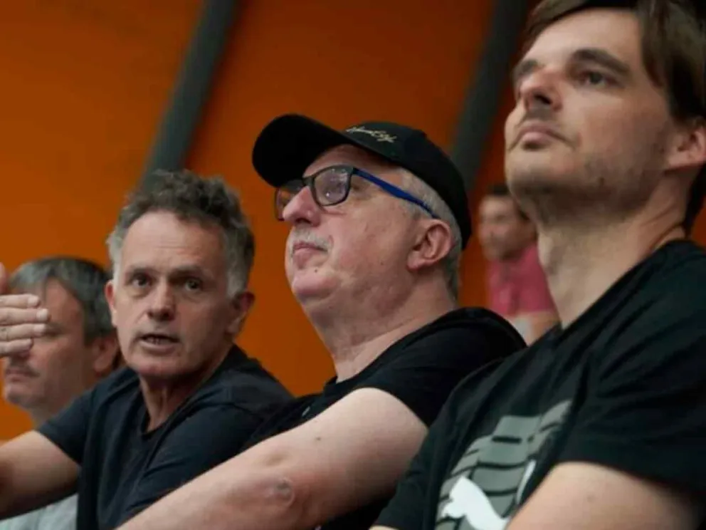 Sergio Raimondi, Hugo Passalacqua y Aldo Steinhorst