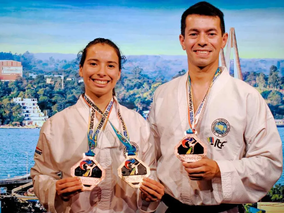 Geraldine Gorosito y Diego Monges 