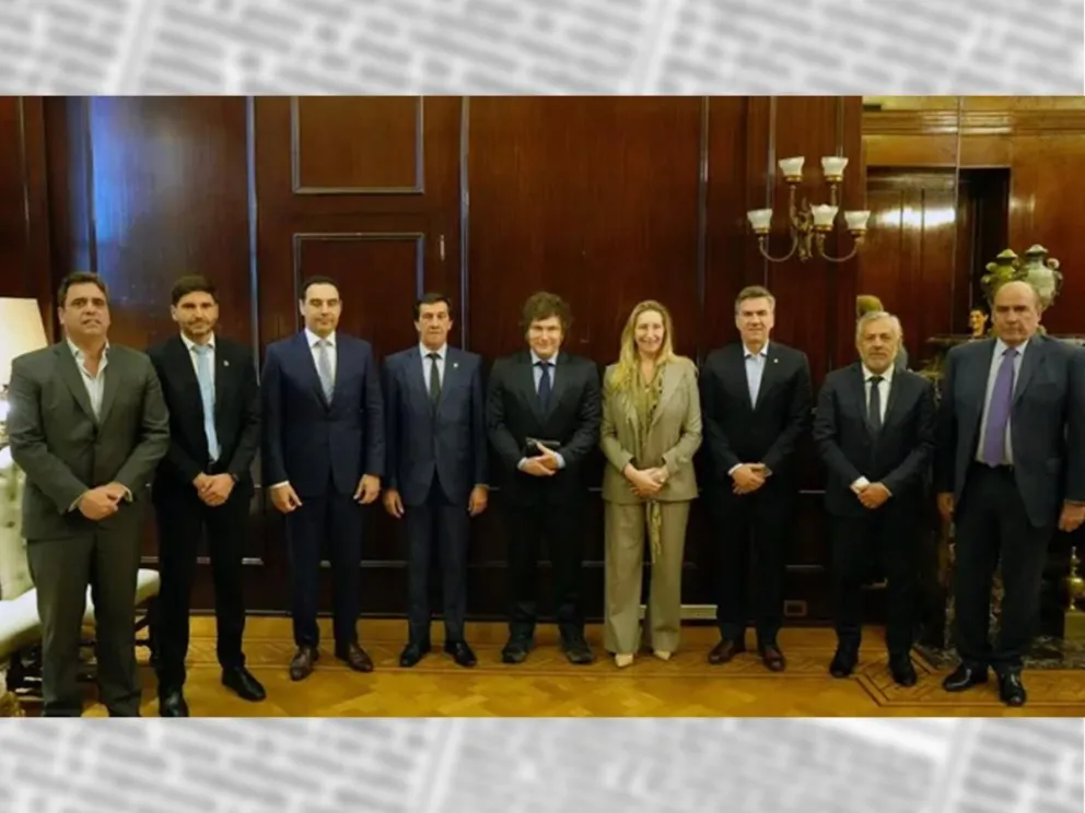 Se reunieron ayer en la Casa Rosada