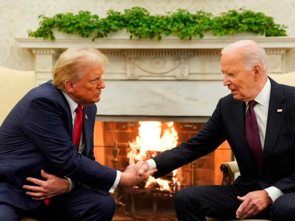 Donald Trump y Joe Biden 