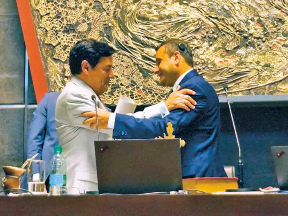 Carlos Rovira y Oscar Herrera Ahuad