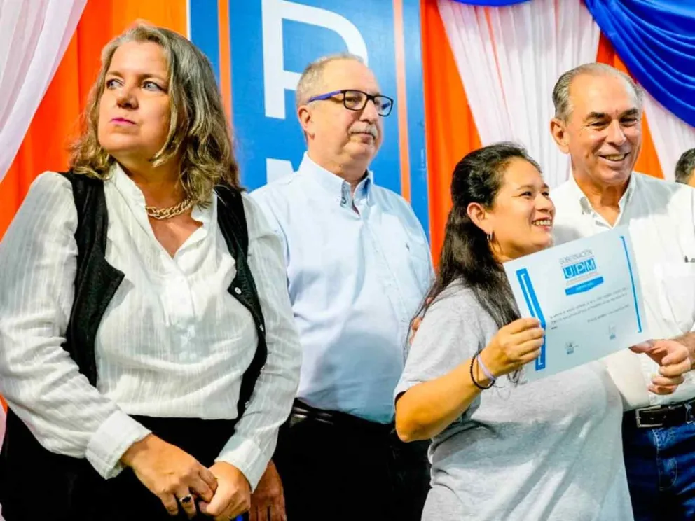 Hugo Passalacqua y Leonardo Stelatto en el evento