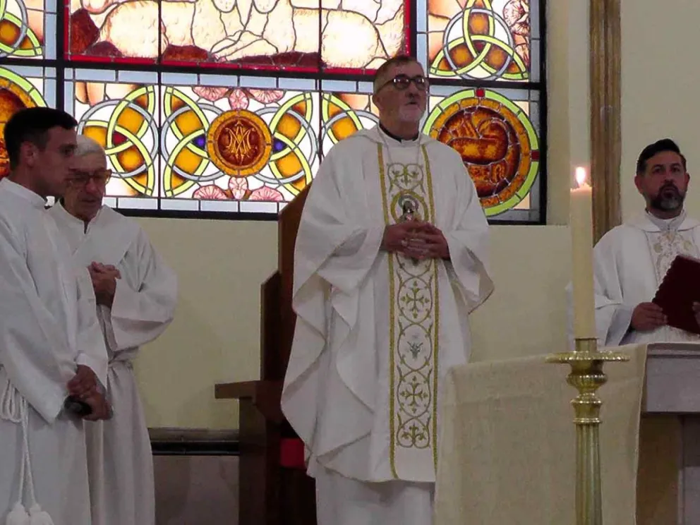 Monseñor Martínez ofició la misa  