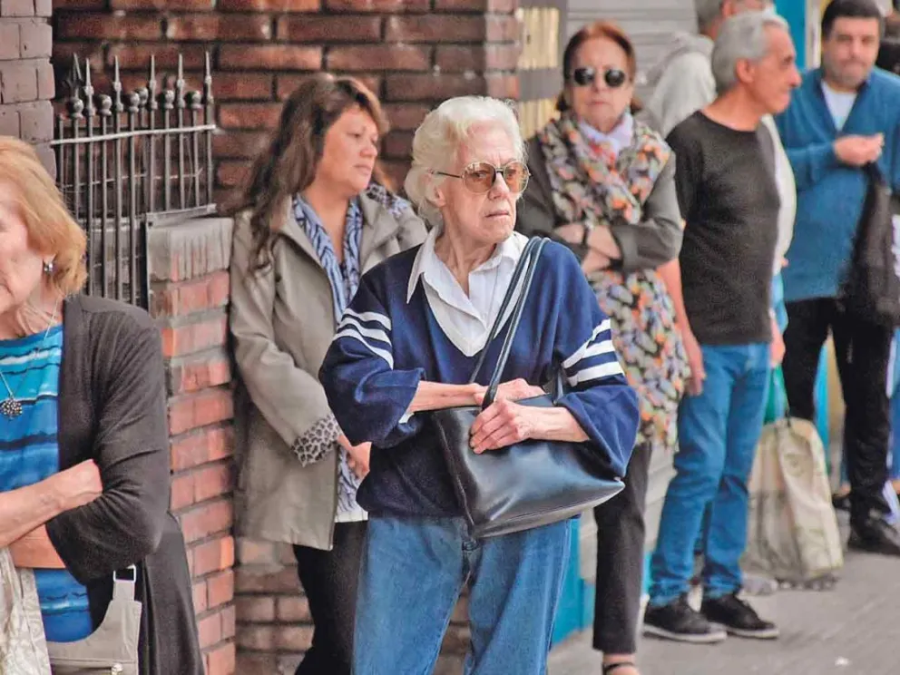 Los jubilados, uno de los grupos más afectados