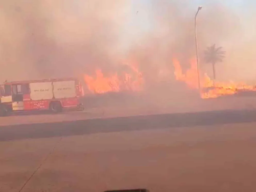 En el lugar trabajaron varias dotaciones de bomberos