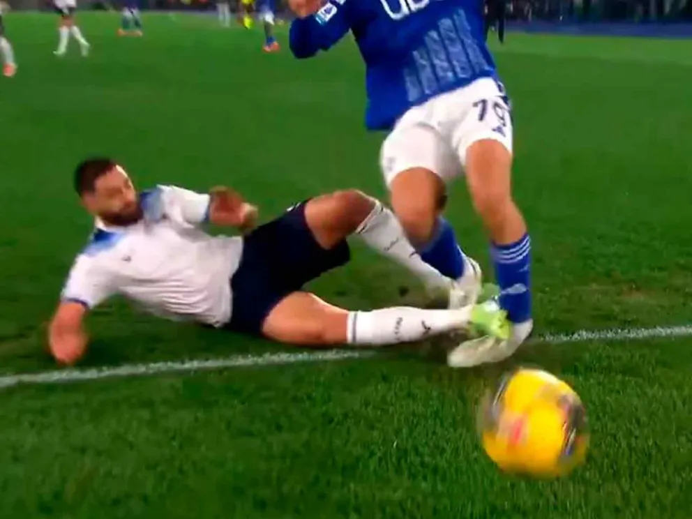 Recibió un fuerte golpe por parte de Samuel Gigot