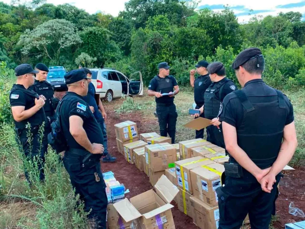 Momento del operativo