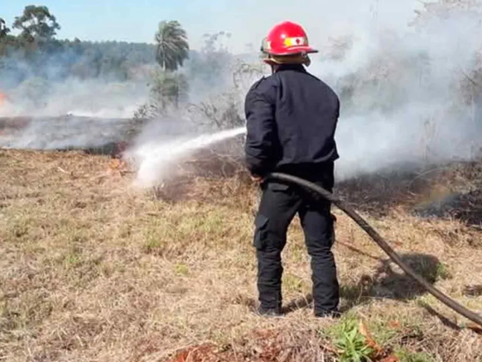 Hacen un llamado a la responsabilidad de todos los misioneros para evitar quemas